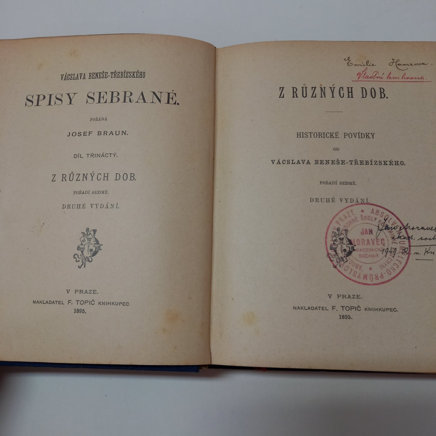 Spisy sebrané XIII                      Z různych dob VII