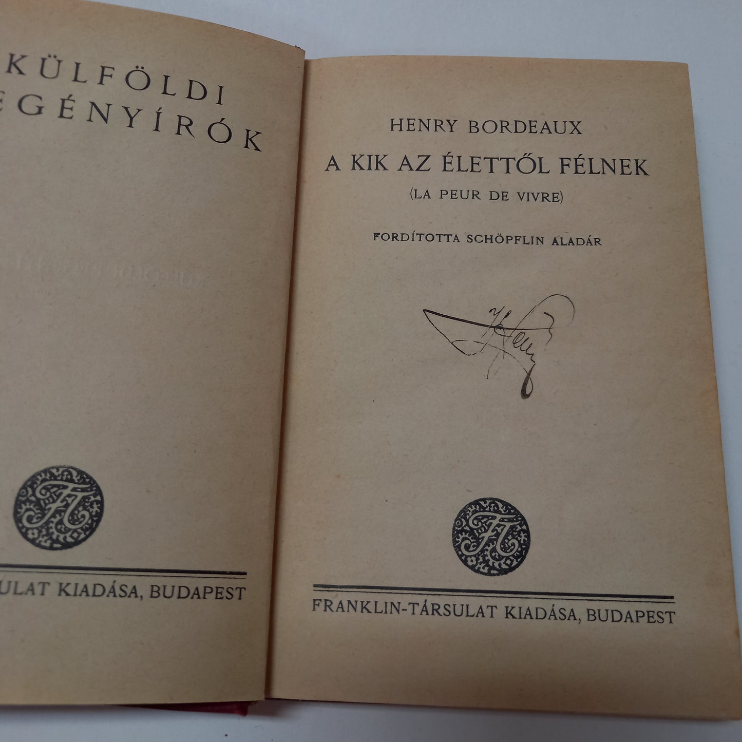 A kik az élettől félnek