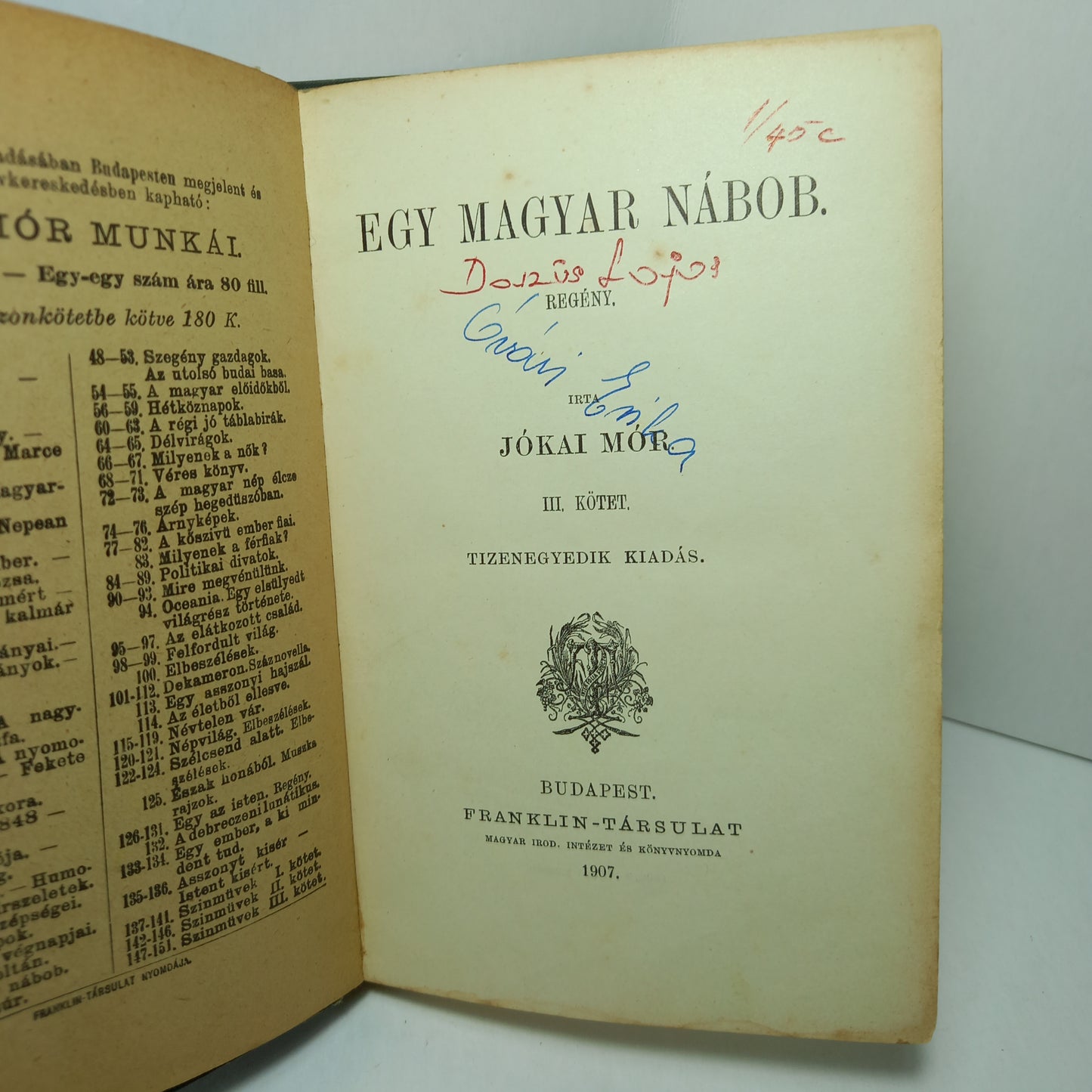 Egy magyar Nábob III
