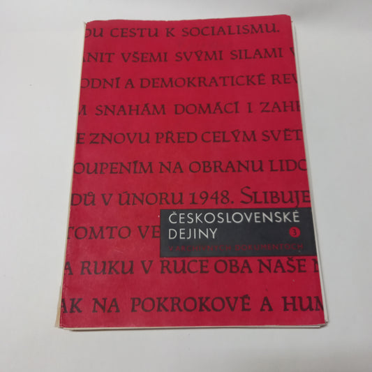 Československé dejiny v archívnych dokumentoch - Najnovšia doba