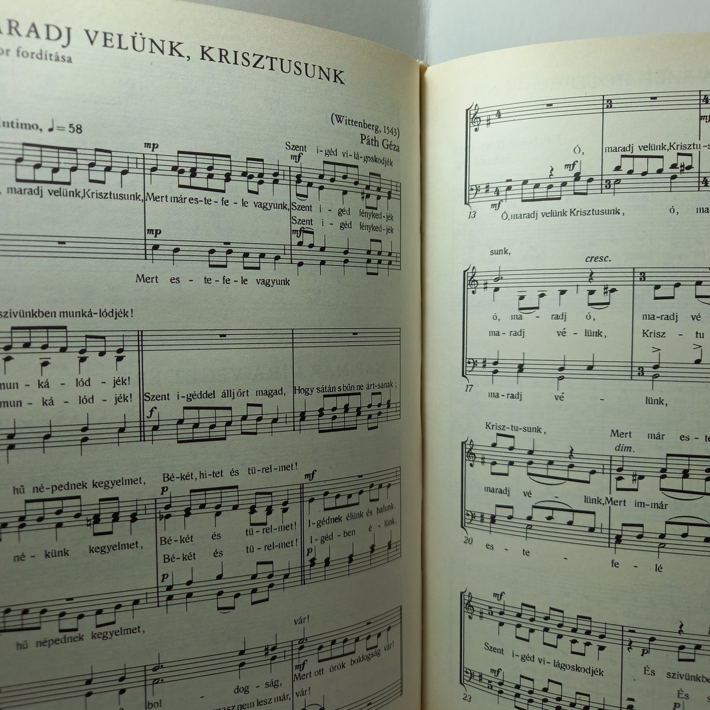 Evangéliumi vegyeskarok