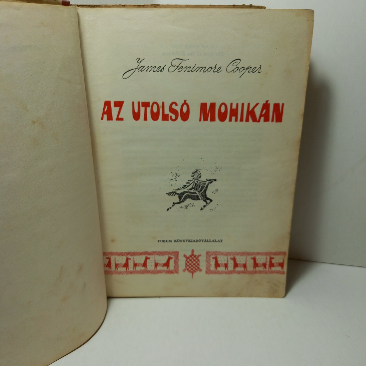 Az utolsó Mohikán