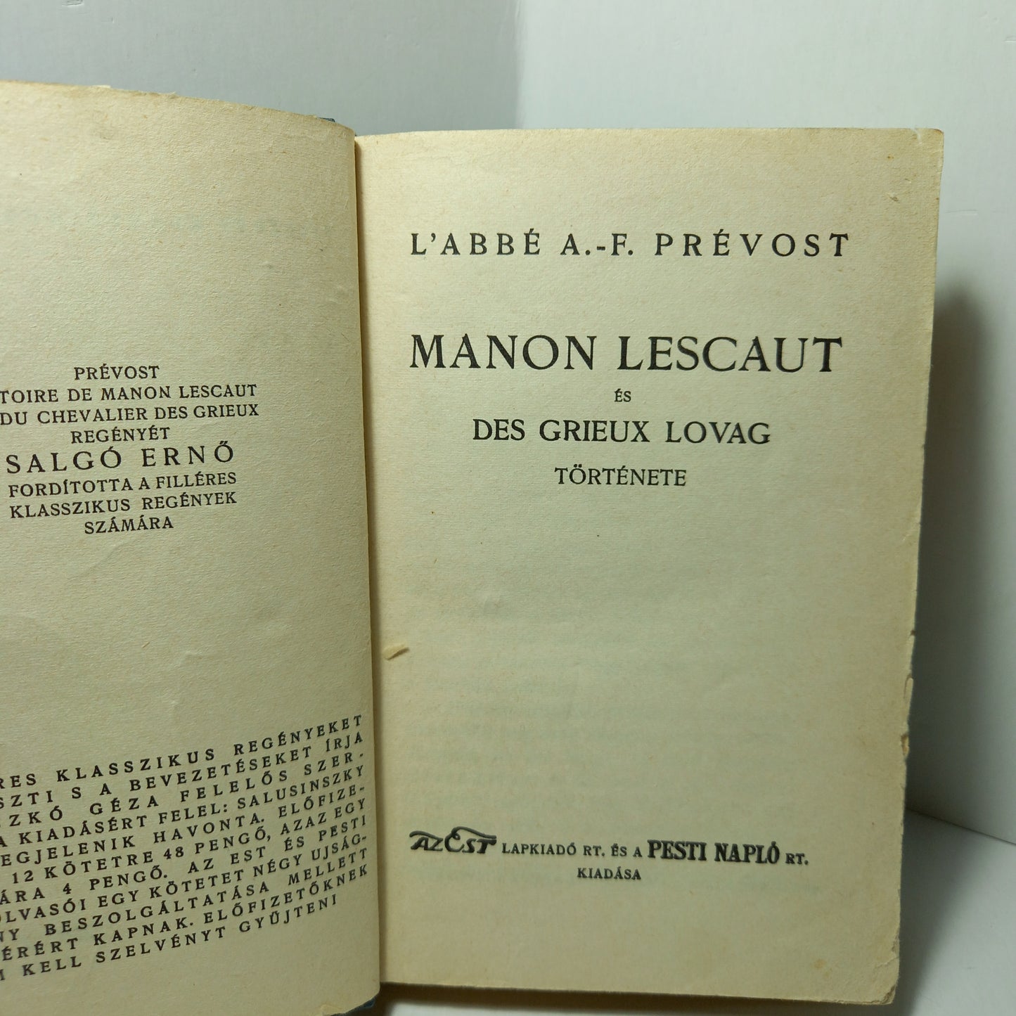 Manon Lescaut