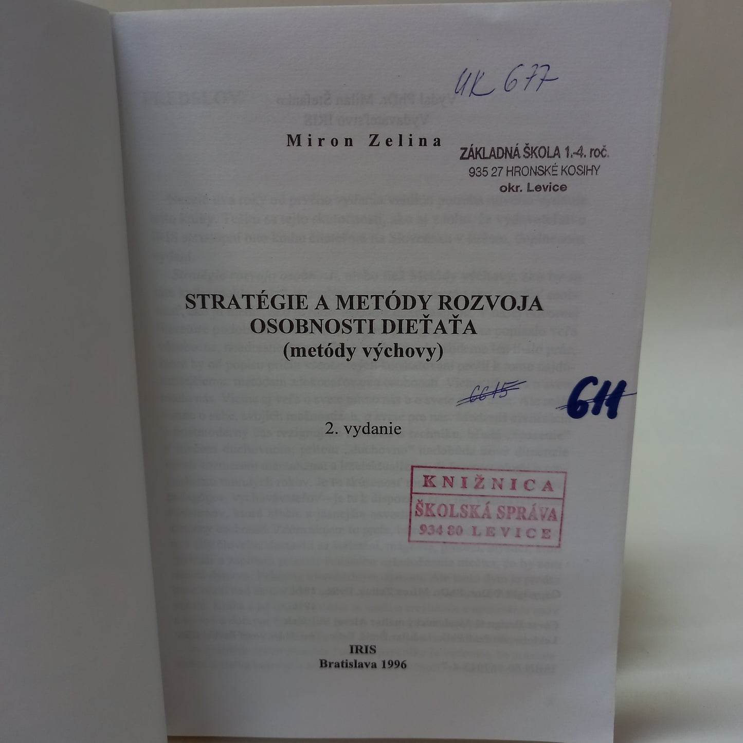 Stratégie a metódy rozvoja osobnosti dieťaťa