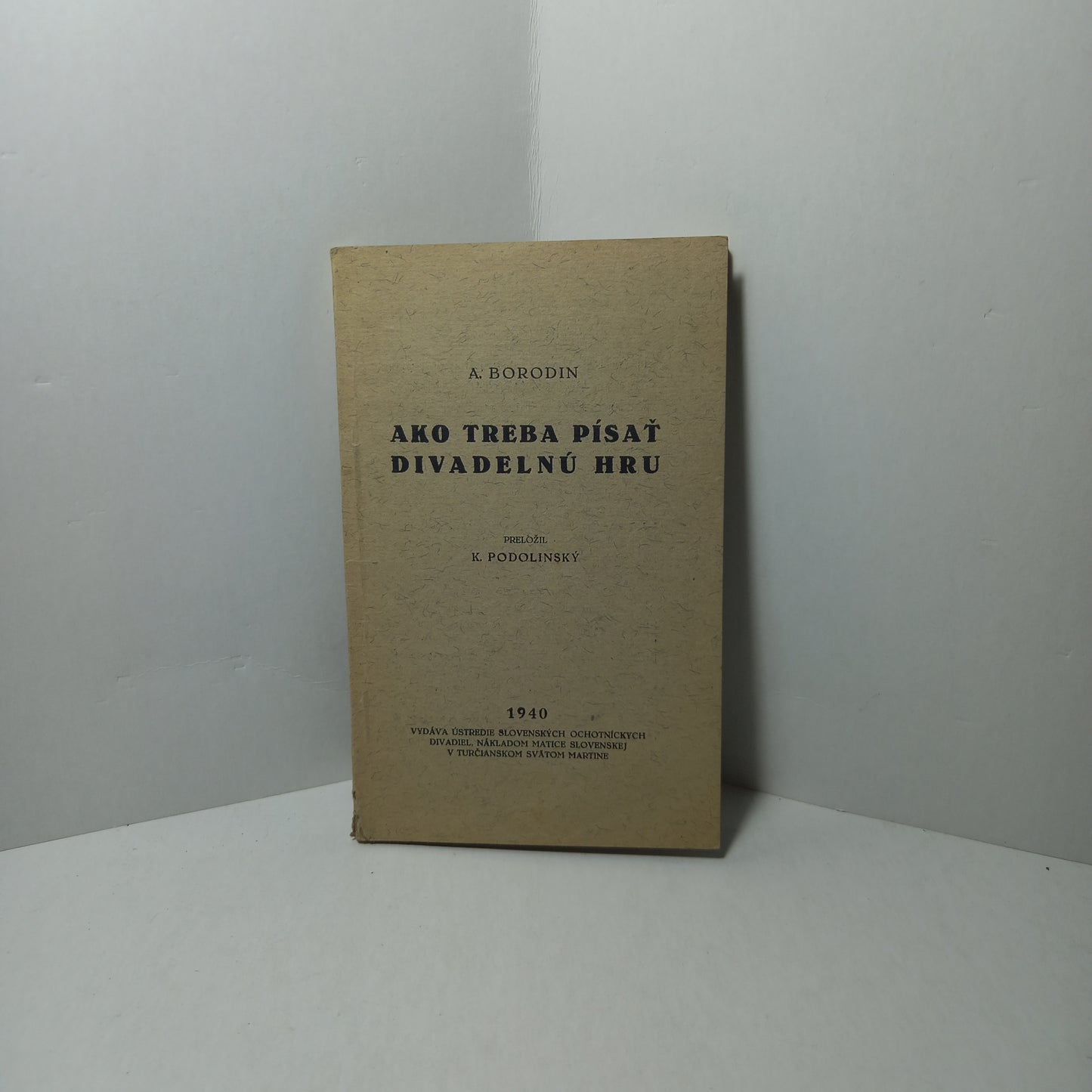 Ako treba písať divadelnú hru