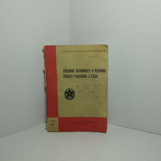 Požiarne automobily a požiarne prívesy používané v ČSSR