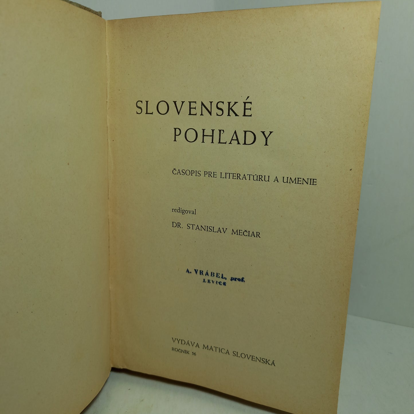 Slovenské pohľady 1940- kompletný ročník