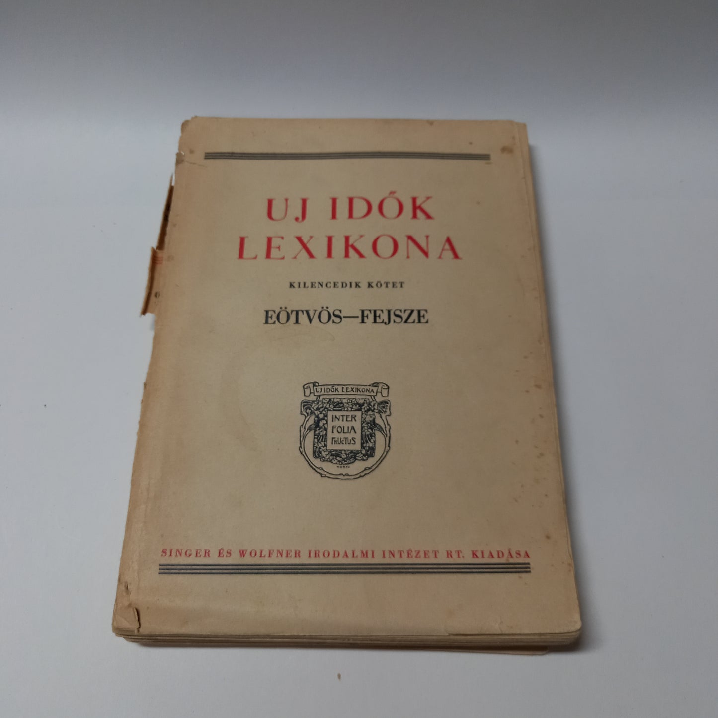Uj idők lexikona