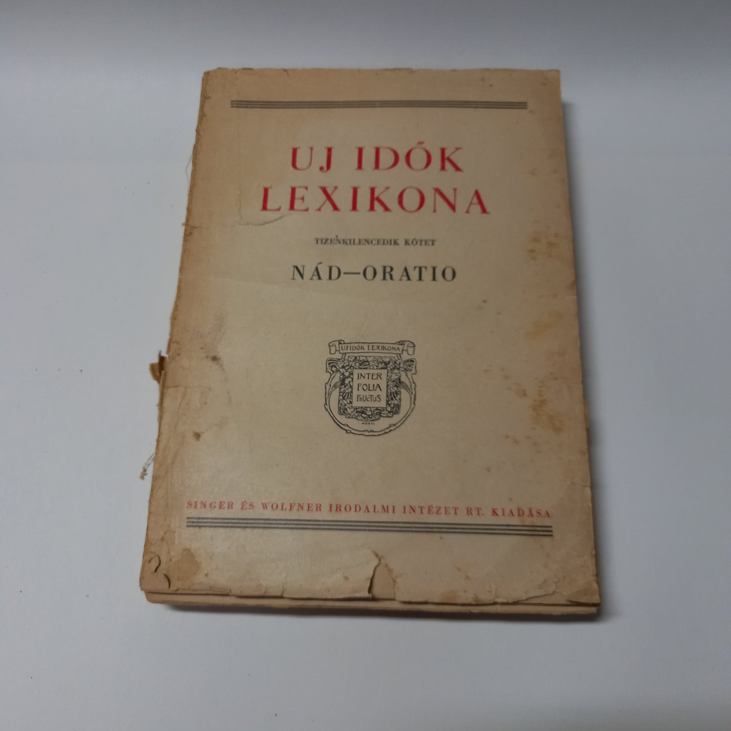 Uj idők lexikona