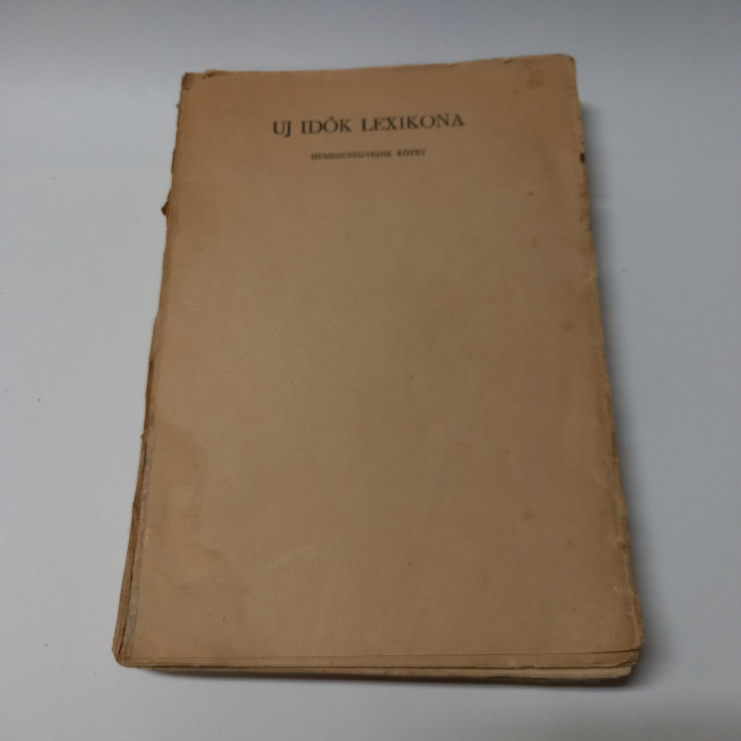 Uj idők lexikona