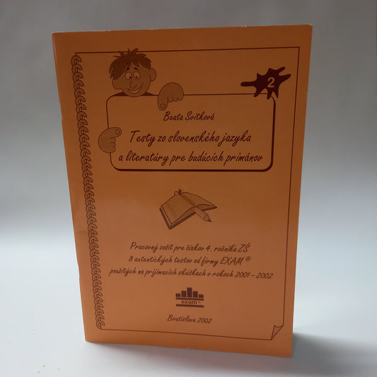 Testy zo slovenského jazyka a literatúry pre budúcich primánov