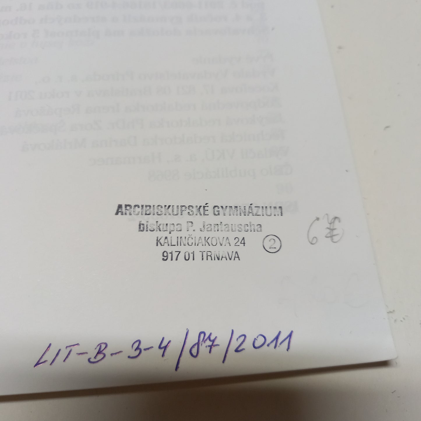 Literatúra pre 3. a 4. ročník gymnázií a stredných odborných škôl      2.diel