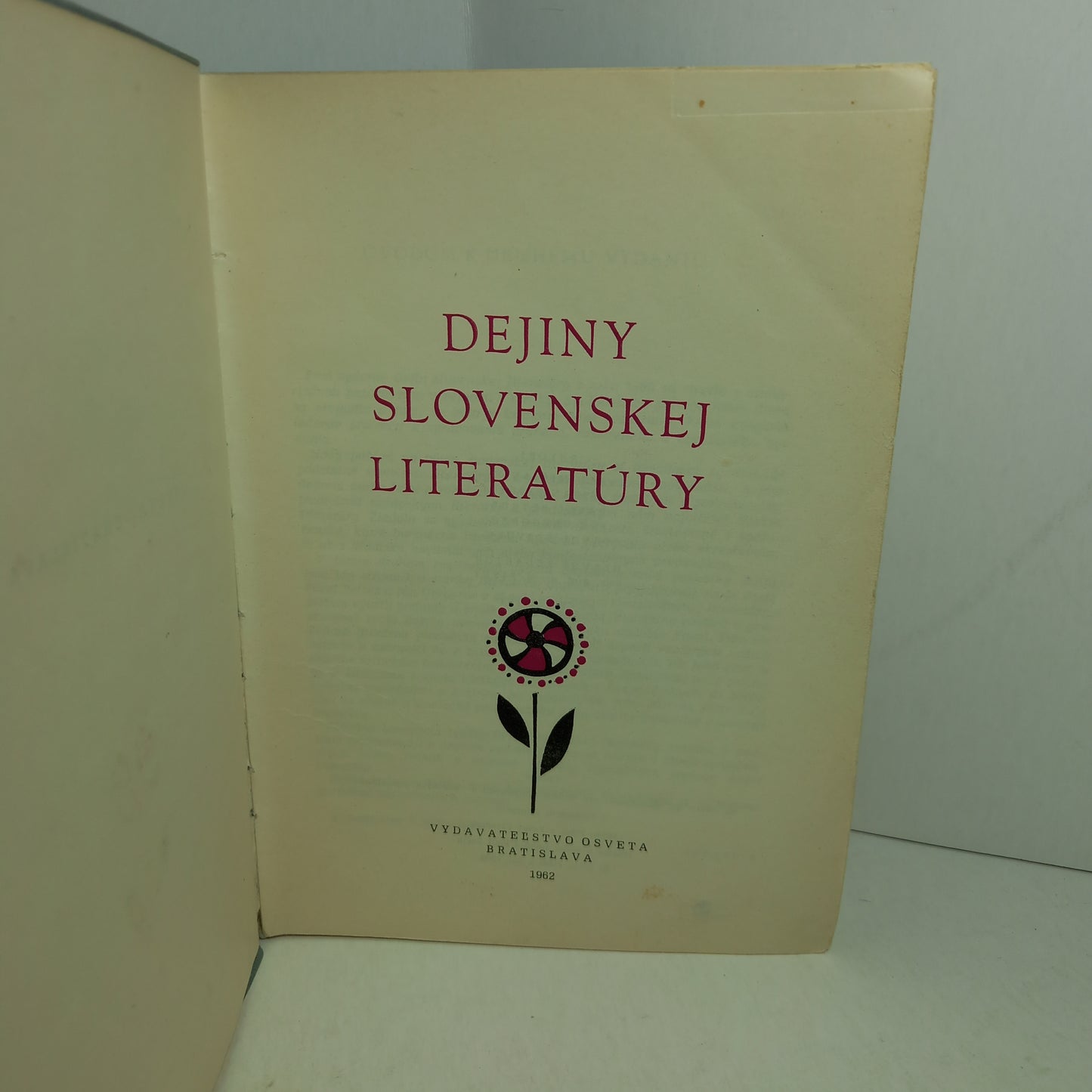 Dejiny slovenskej literatúry