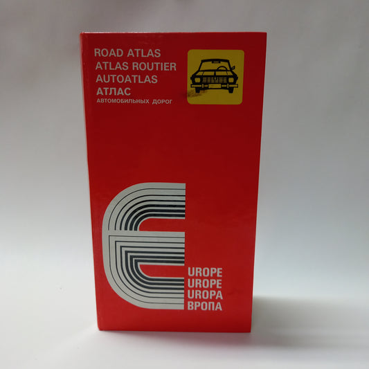 Road atlas Europe