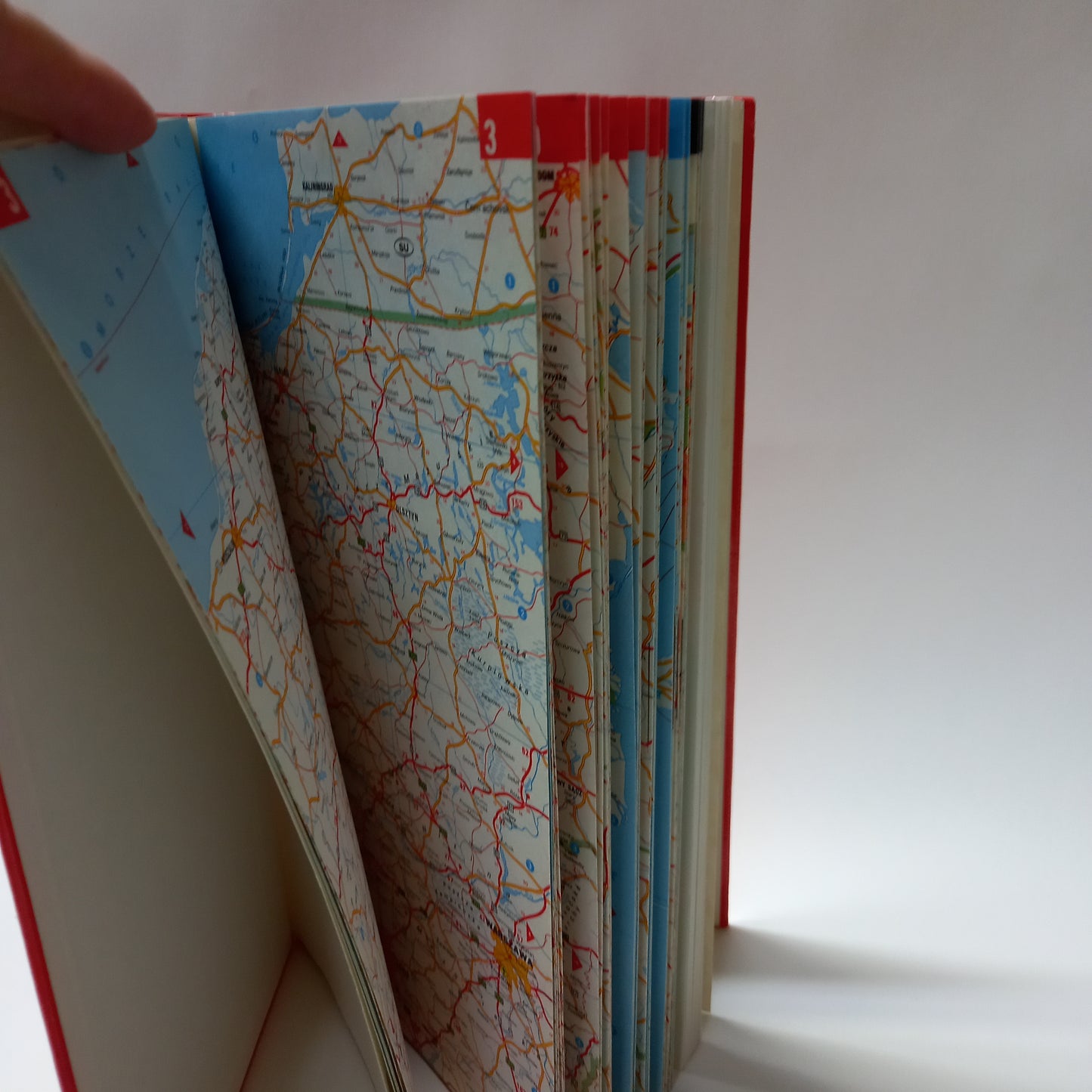 Road atlas Europe