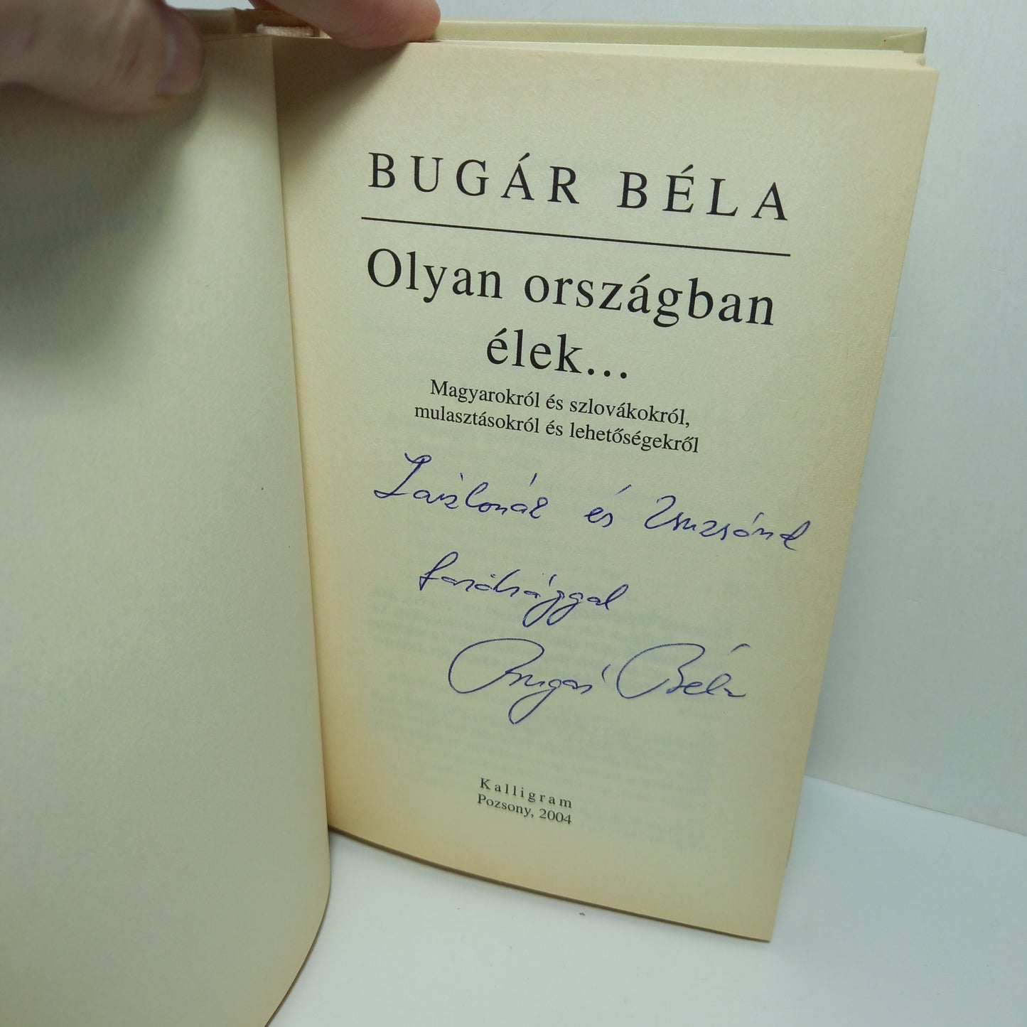 Olyan országban élek...