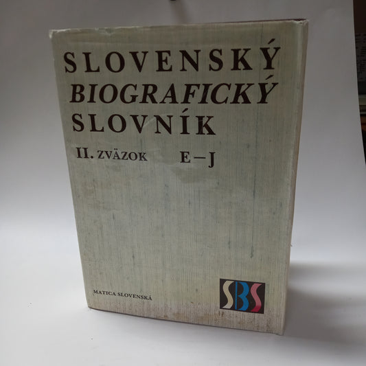 Slovenský biografický slovník II.