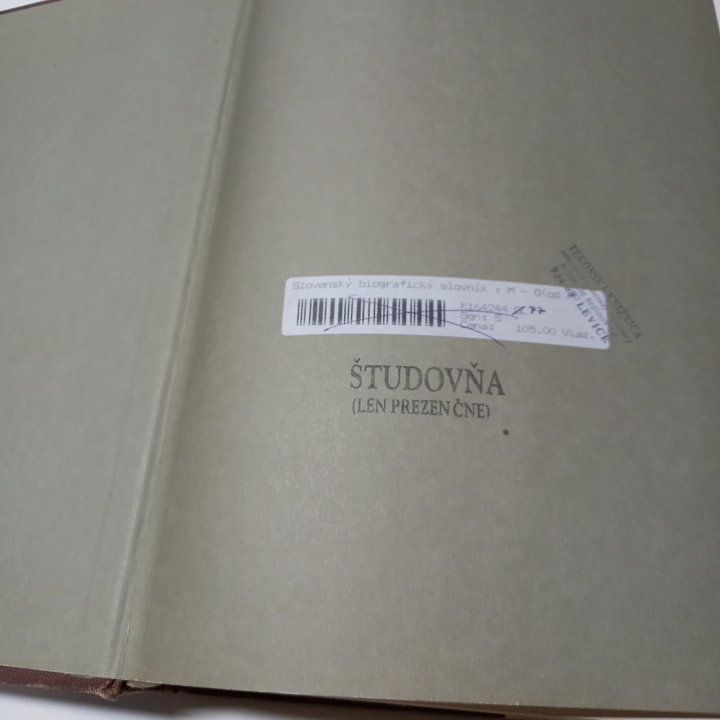 Slovenský biografický slovník IV.