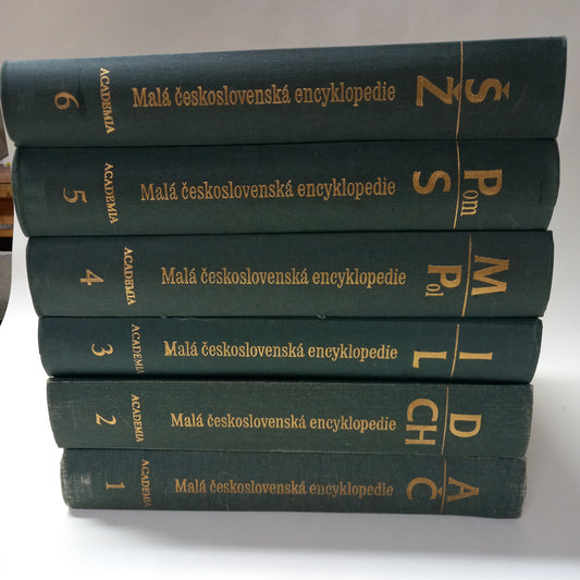 Malá československá encyklopedie I - VI