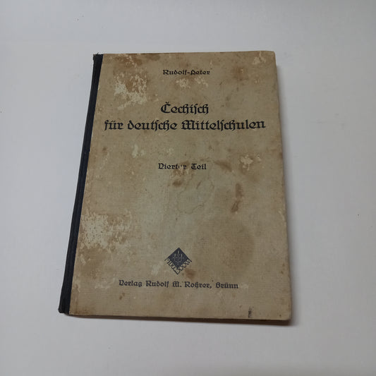 Čechisch fűr deutsch Mittelschulen