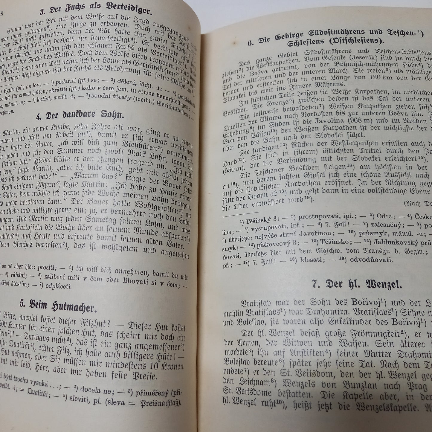 Čechisch fűr deutsch Mittelschulen