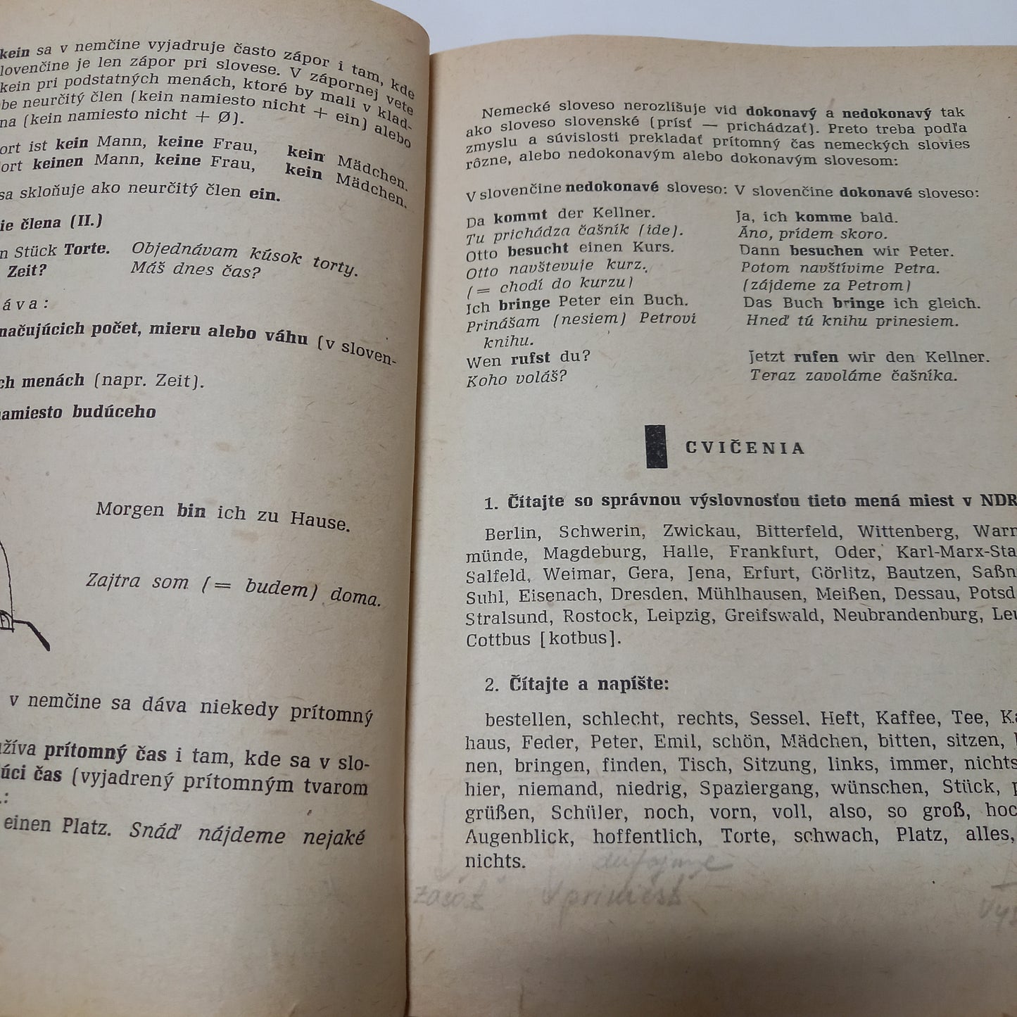 Nemčina pre 1. ročník jazykových škôl a pre kurzy