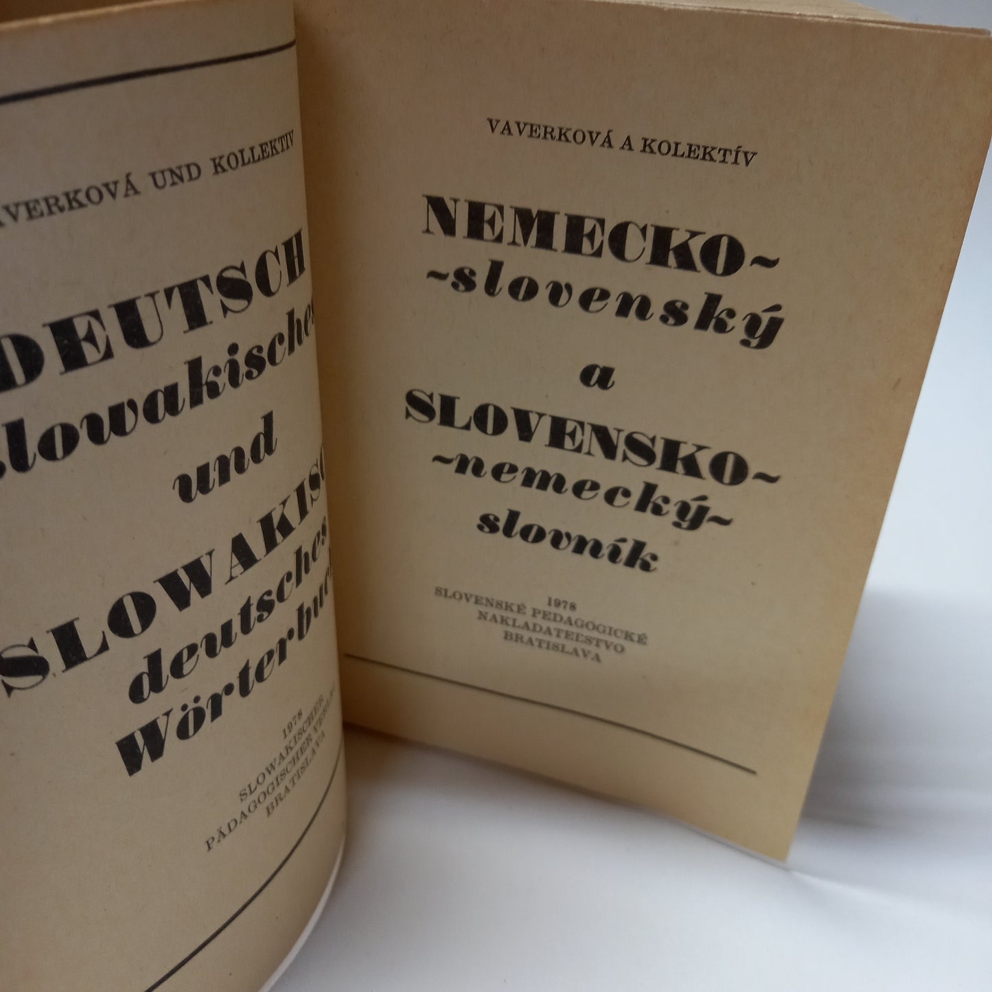 Nemecko-slovenský a slovensko-nemecký slovník