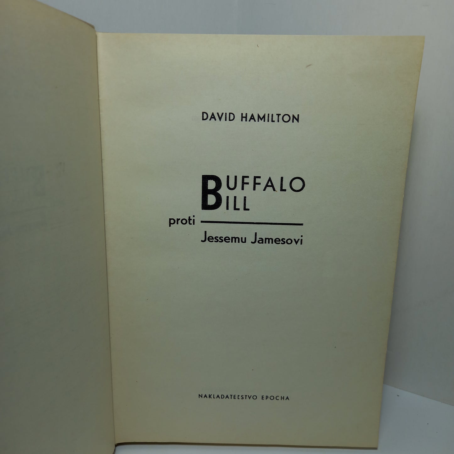 Buffalo Bill proti Jessemu Jamesovi