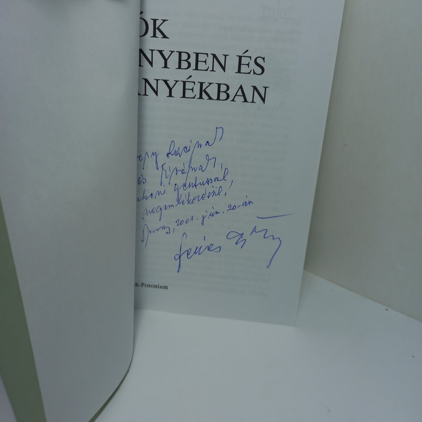 Írók fényben és árnyékban