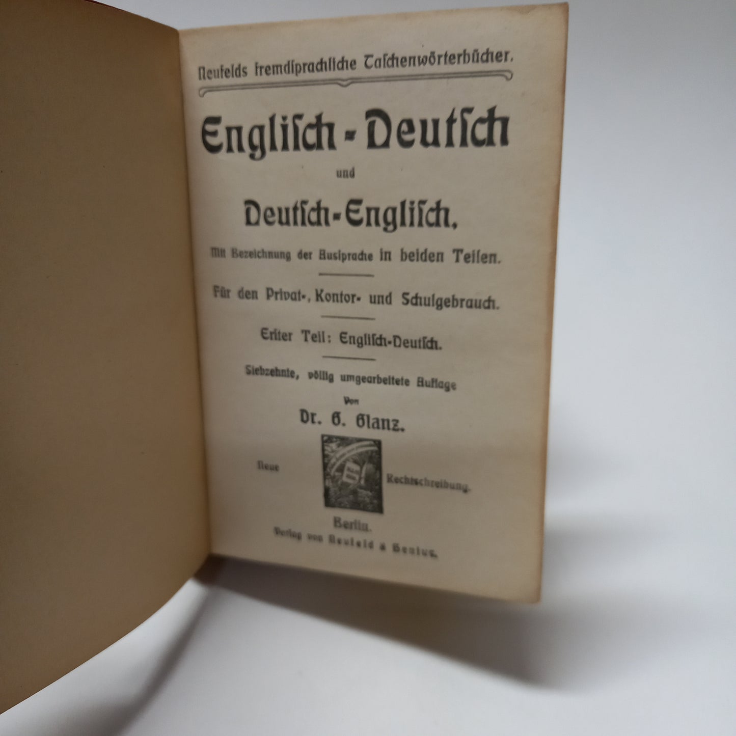 Englisch - Deutsch und Deutsch - Englisch