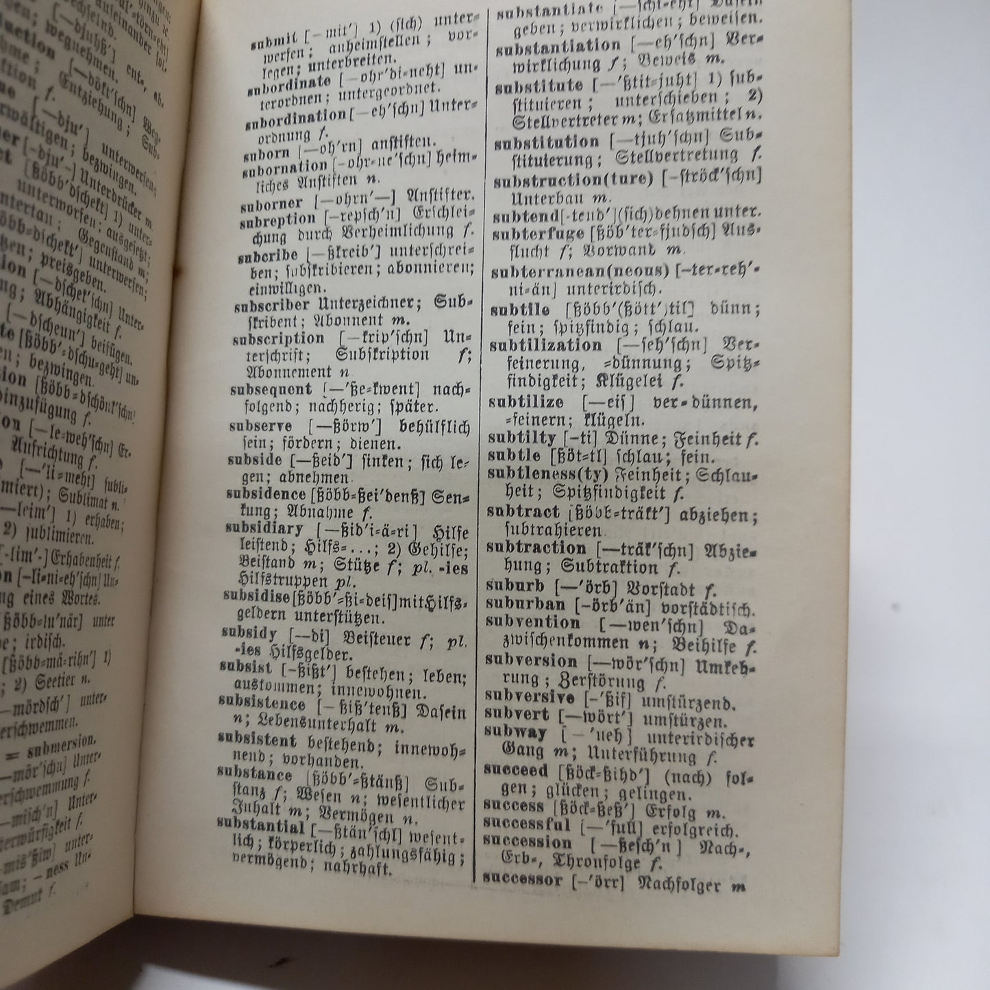 Englisch - Deutsch und Deutsch - Englisch