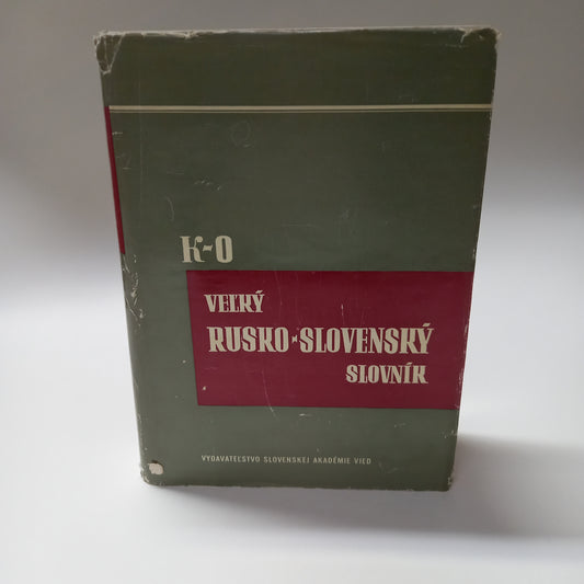 Veľký rusko-slovenský slovník K-O