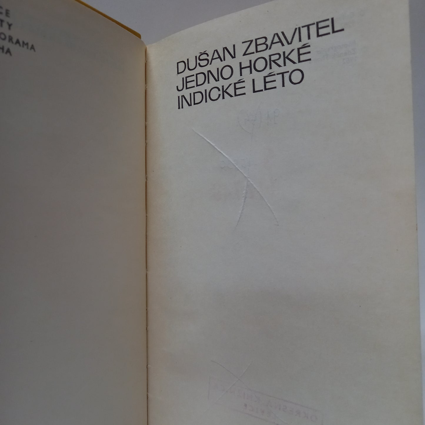 Jedno horké indické léto