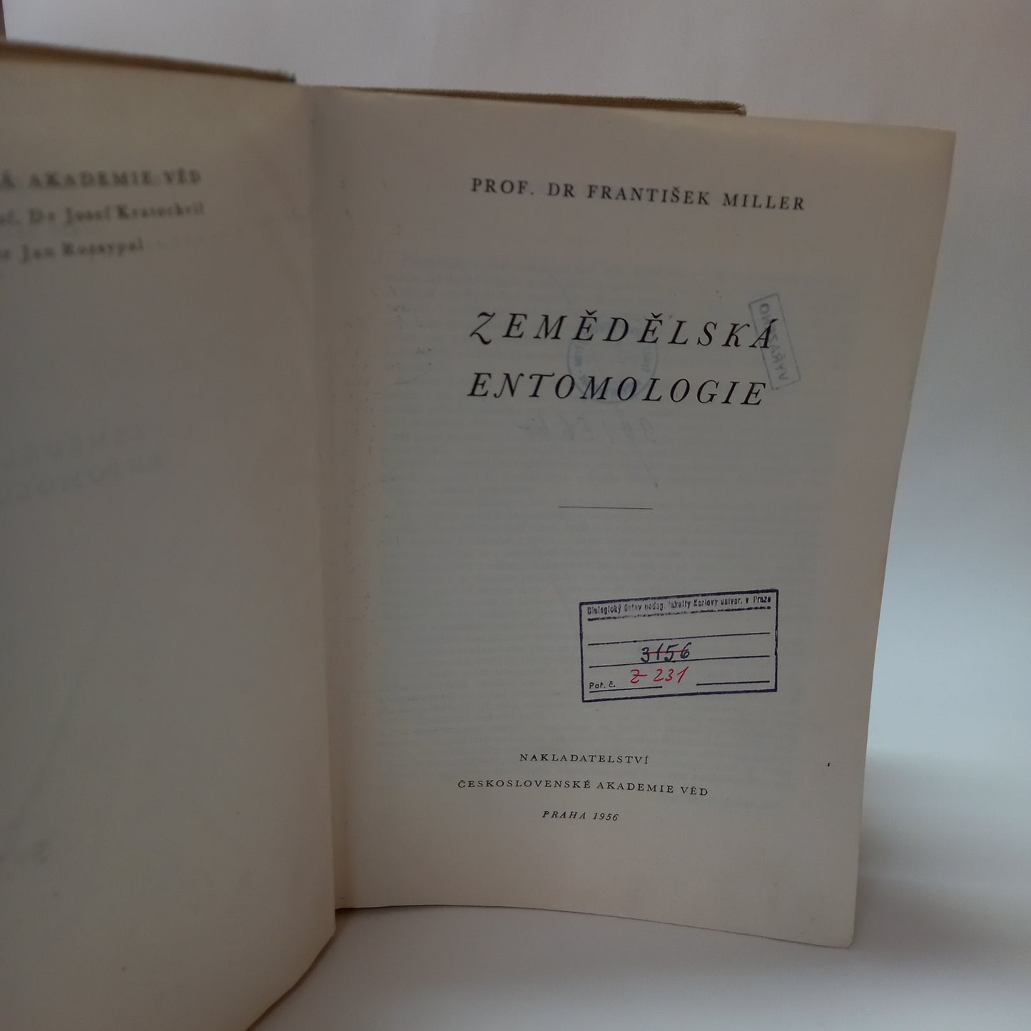 Zemědělská entomologie