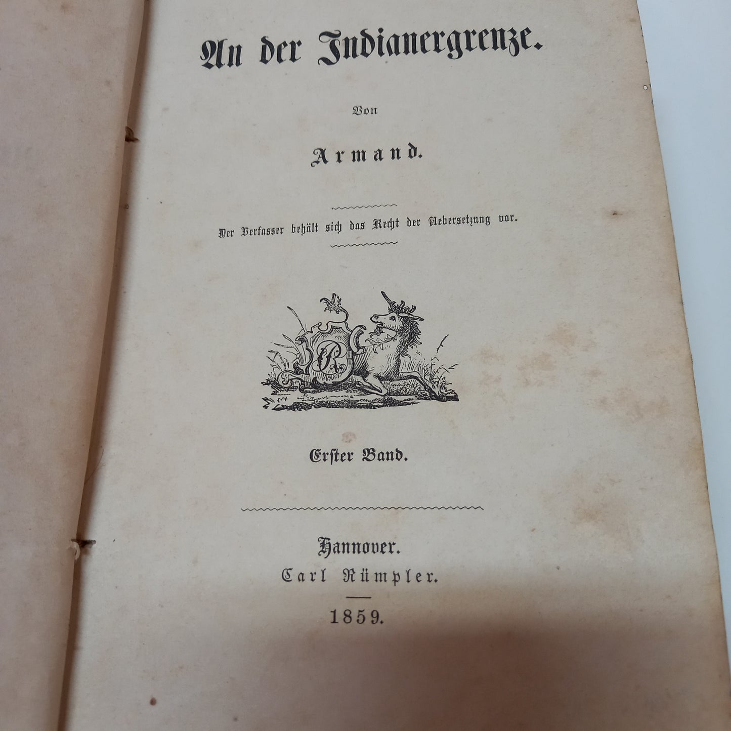 Un der Indianergrenze 1+2