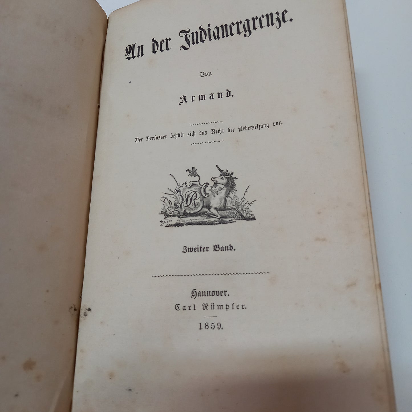 Un der Indianergrenze 1+2