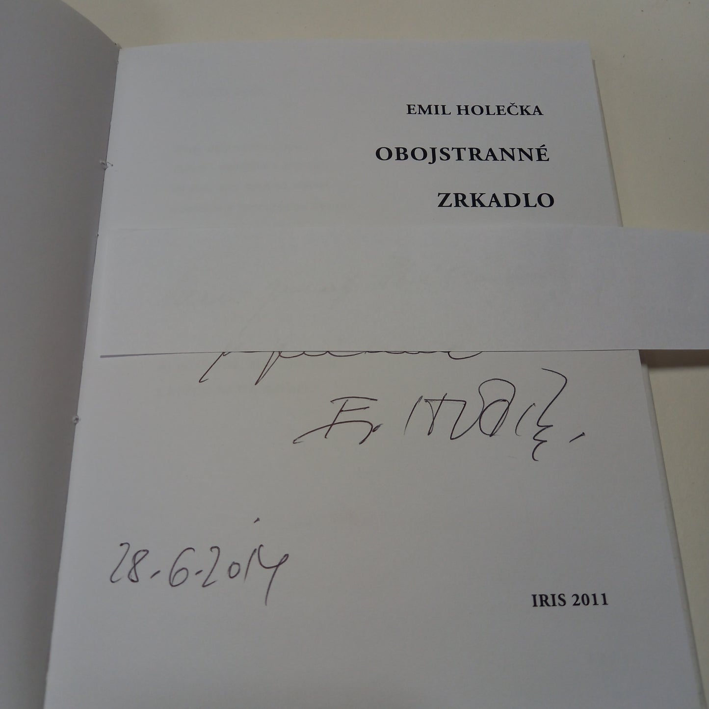 Obojstranné zrkadlo