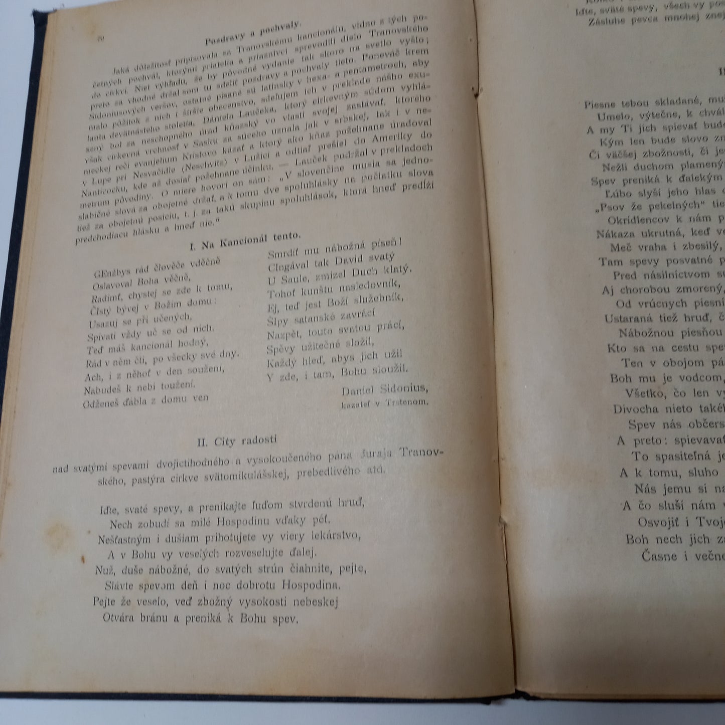 Historia posvätnej piesne slovenskej a historia kancionálu