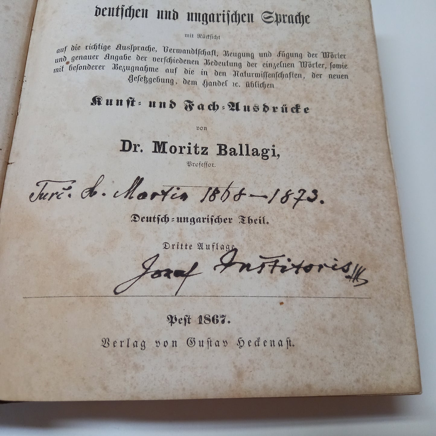 Német és magyar szótár