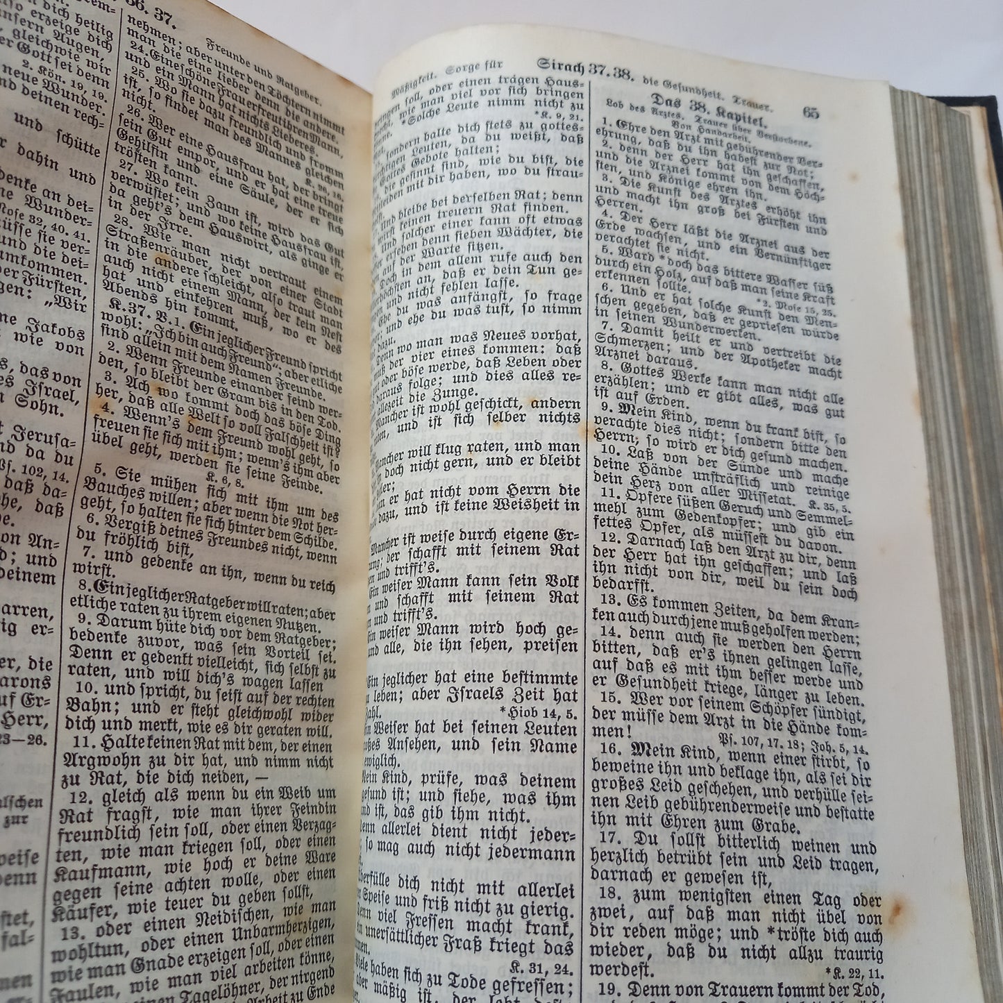 Die Bibel oder die ganze Heilige Schrift des Alten und Neuen Testaments nach der deutschen Übersetzung D. Martin Luthers