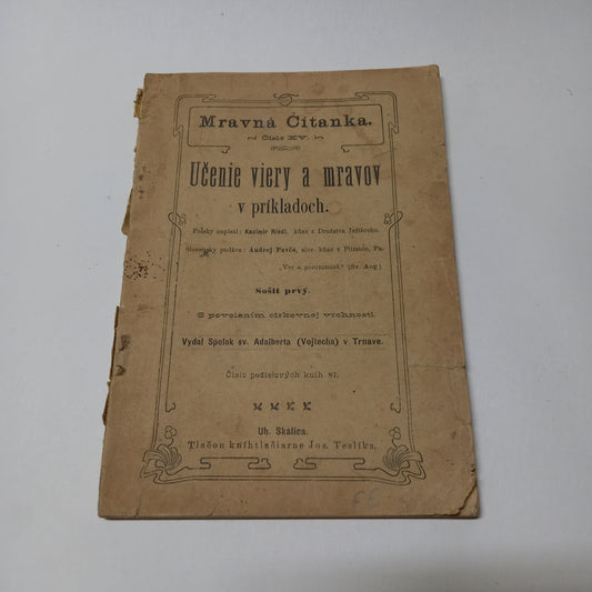 Učenie viery a mravov v príkladoch I.