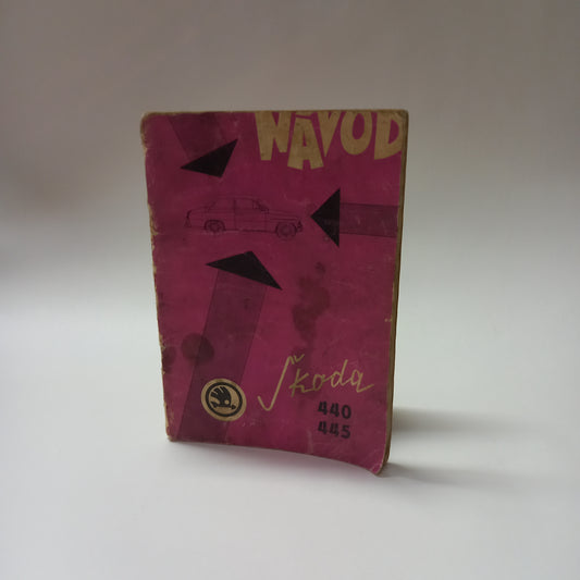 Návod k obsluze Škoda 440 a 445