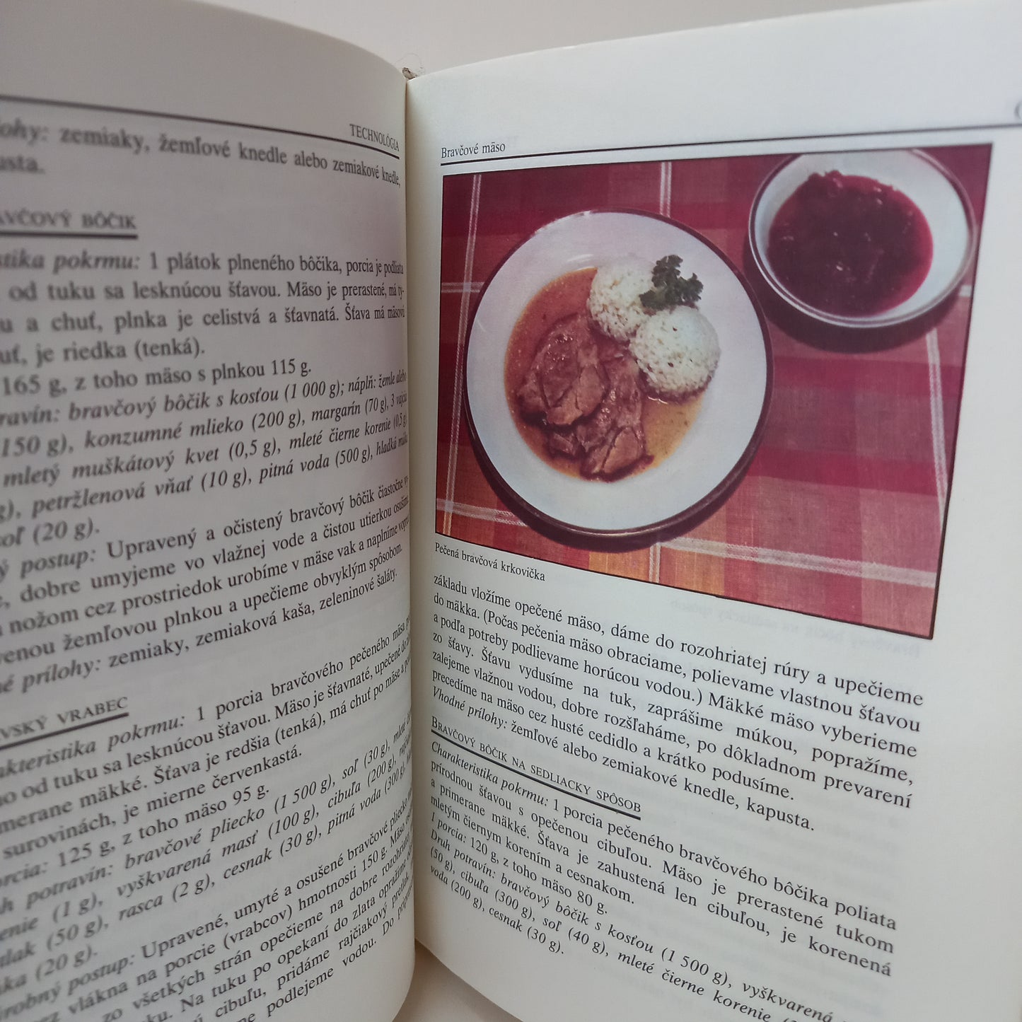 Technológia pre 2. a 3. ročník stredných odborných učilíšť, učebný odbor kuchár-čašník