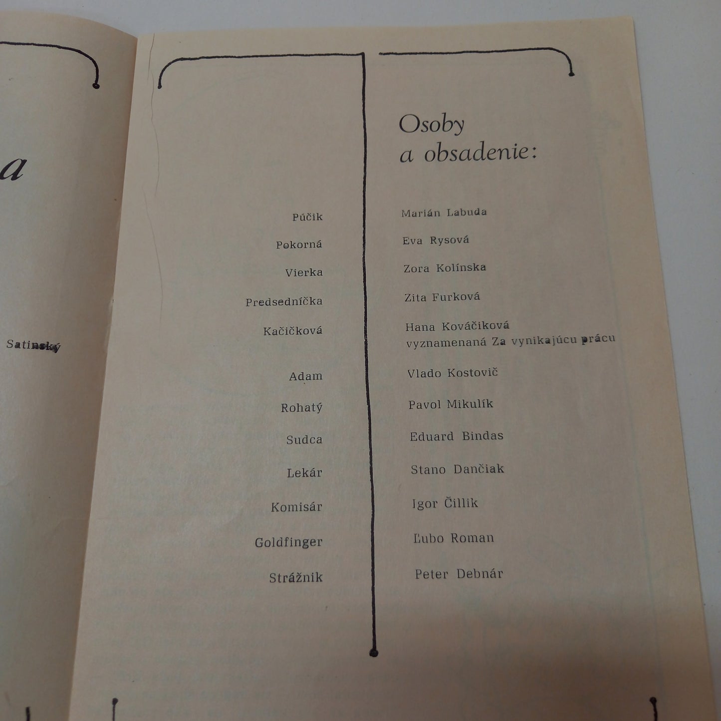 Jožko Púčik a jeho kariéra         ( program k div. hre)