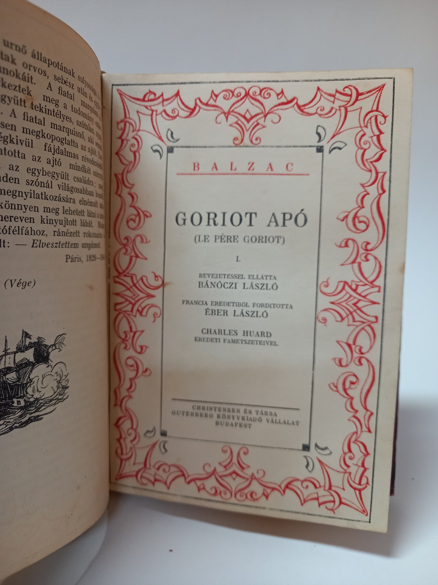 A harmincéves asszony - Goriot apó