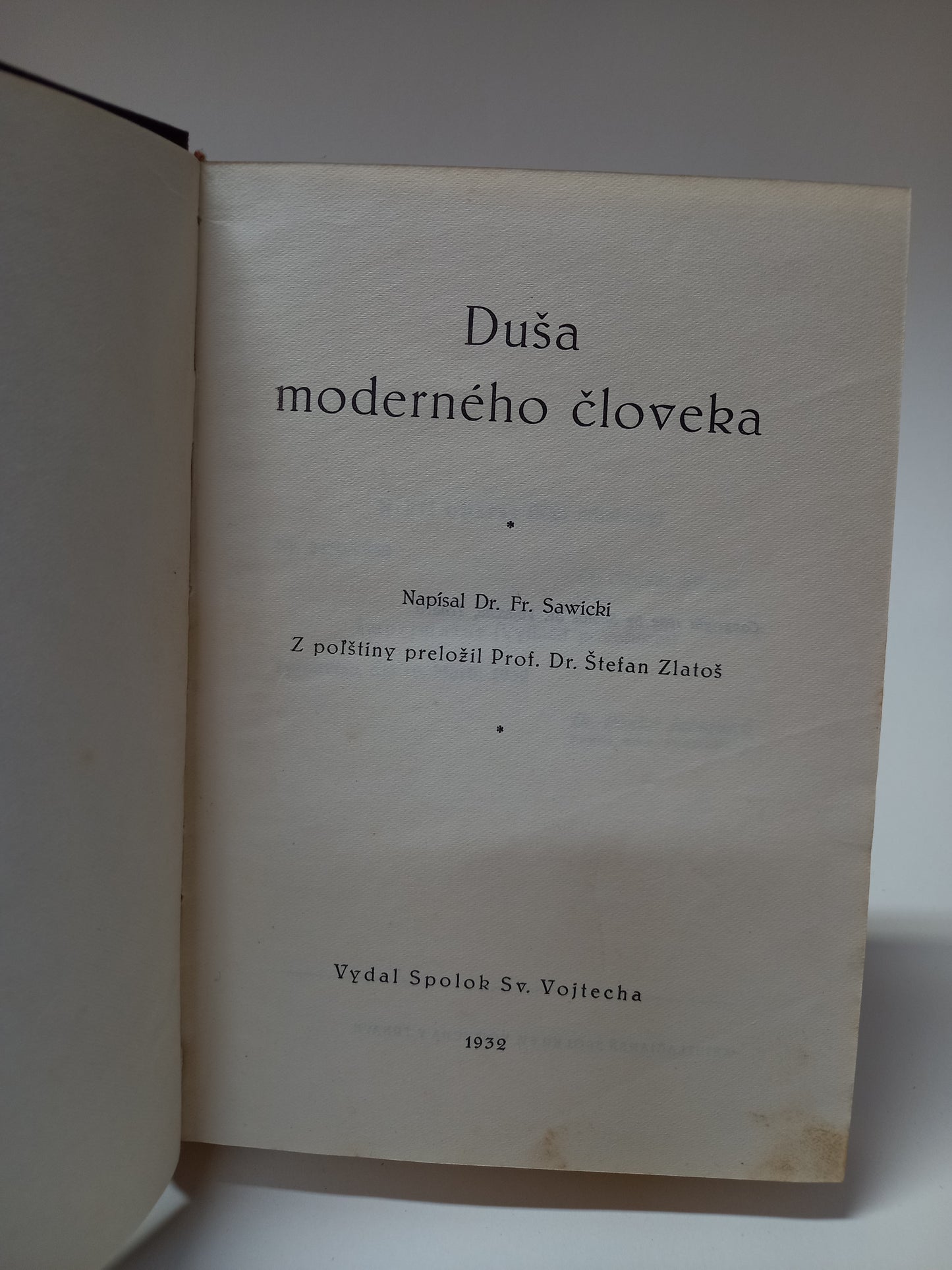 Duša moderného človeka