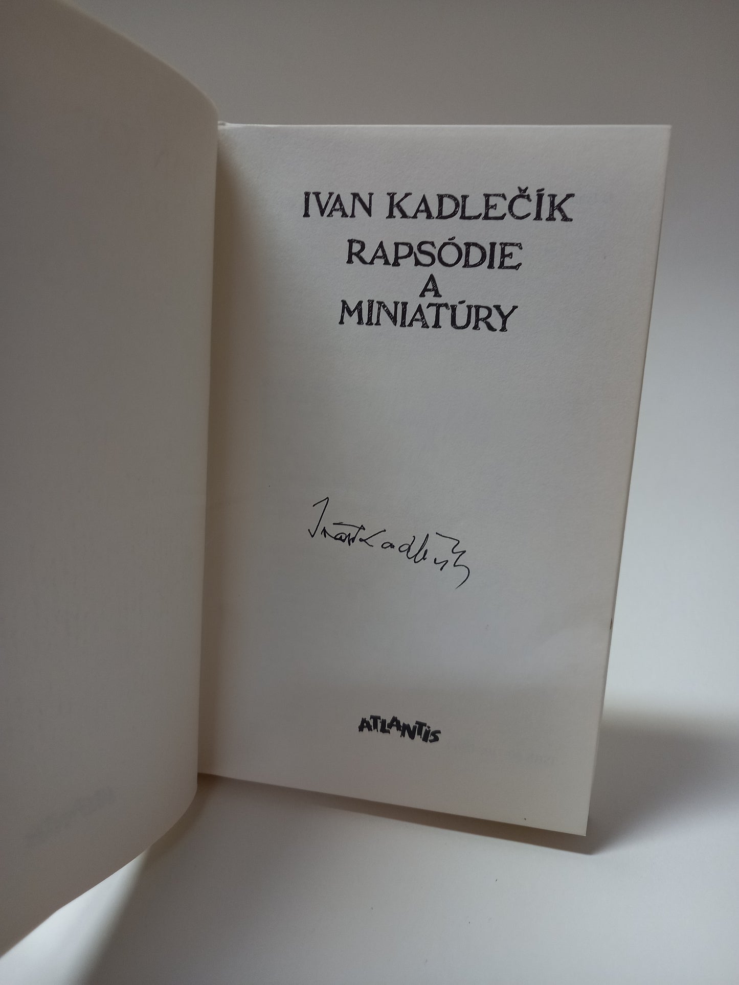 Rapsódie a miniatúry