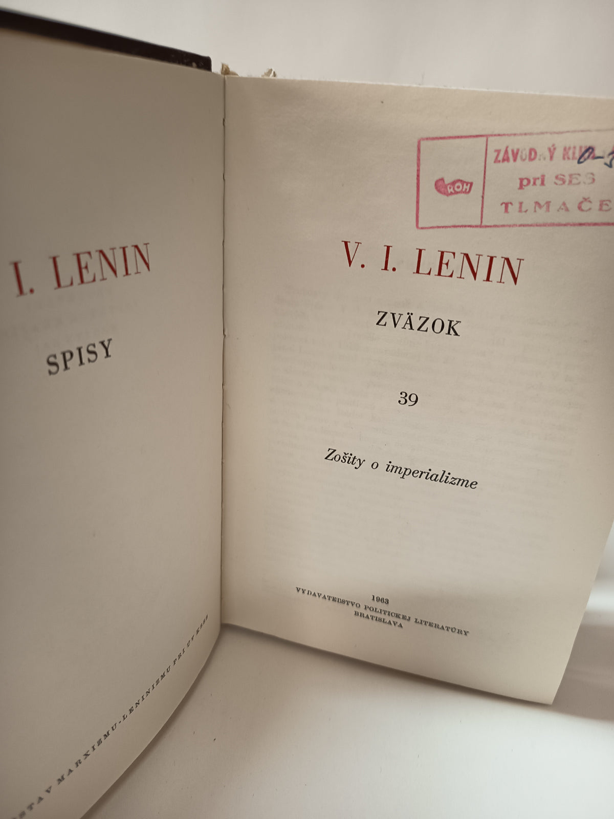 Spisy V. I. Lenina 39
