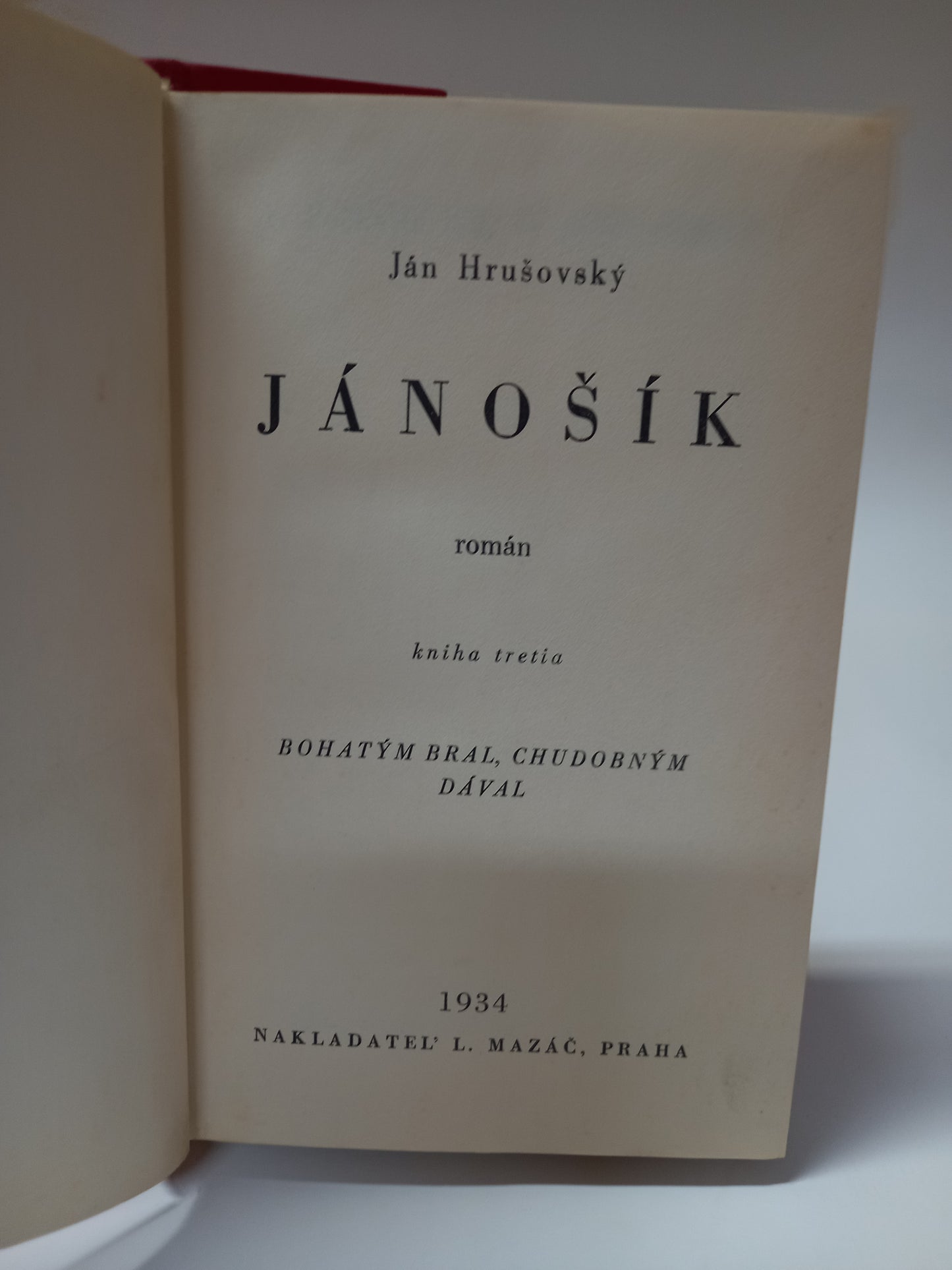 Jánošík 1-4