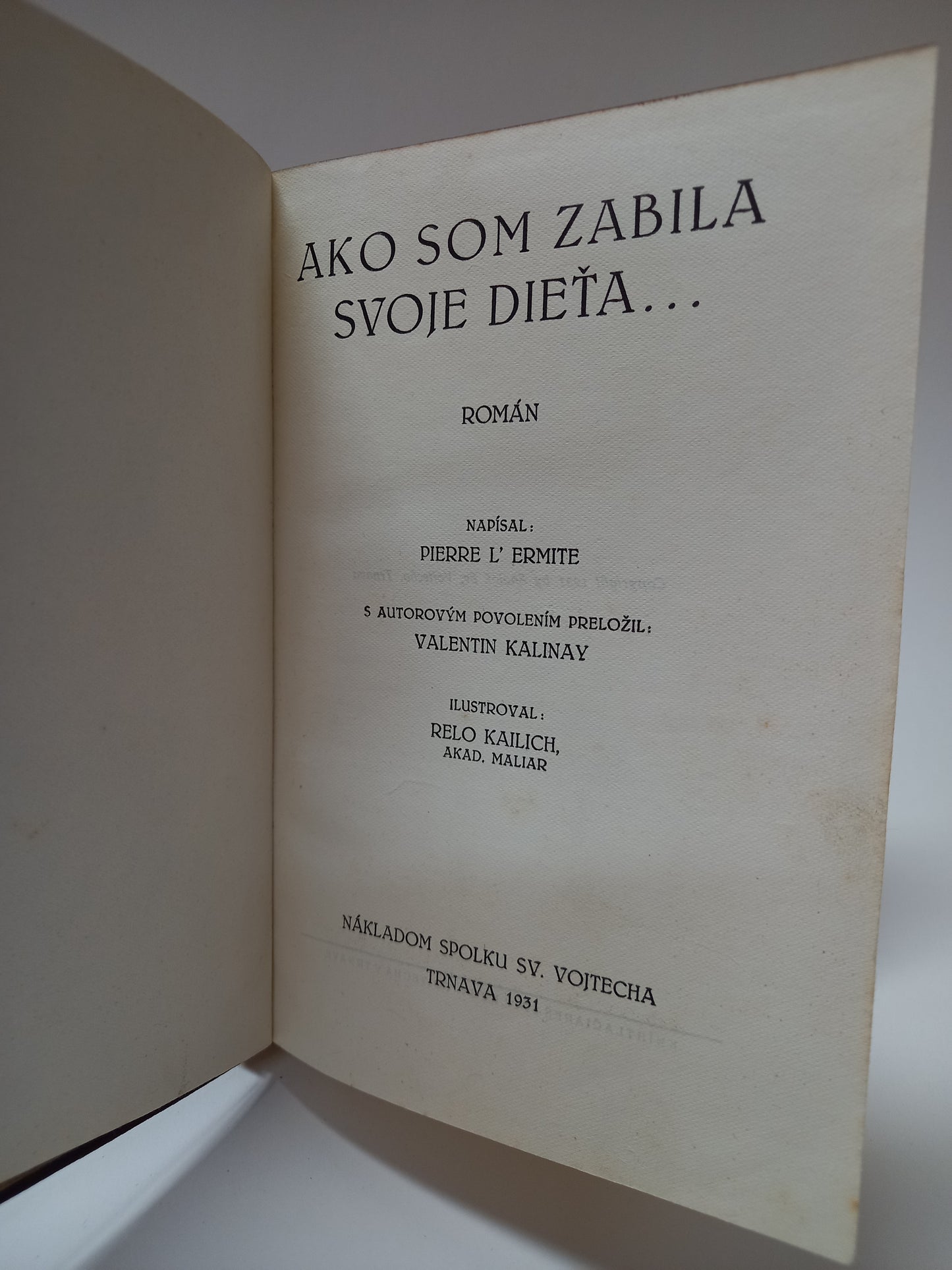 Ako som zabila svoje dieťa...